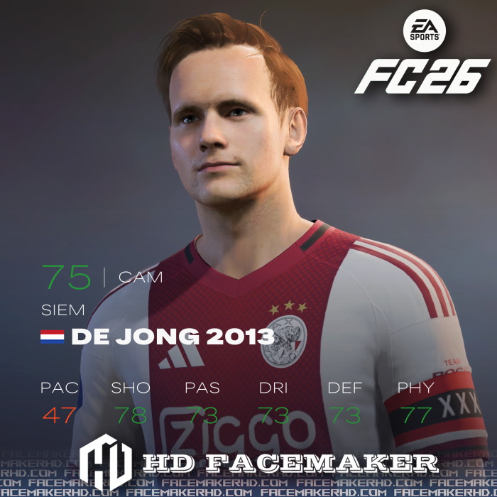 SIEM DE JONG 2013